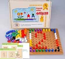 Игровой набор Фребеля "Мозаика со шнуровкой" (серия "Эксперимент") - fgospostavki.ru - Норильск