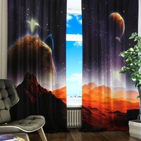 Комплект светонепроницаемых штор "Марсианская одиссея" - fgospostavki.ru - Норильск
