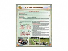 Стенд "Огневая подготовка" Вариант 1 - fgospostavki.ru - Норильск