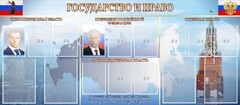 Стенд "Государство и право" - fgospostavki.ru - Норильск