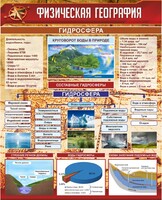 Стенд "Физическая география. Гидросфера" Вариант 1 - fgospostavki.ru - Норильск
