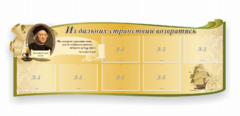 Стенд резной "Из дальних странствий возвратясь" - fgospostavki.ru - Норильск