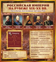 Стенд "Российская Империя" - fgospostavki.ru - Норильск