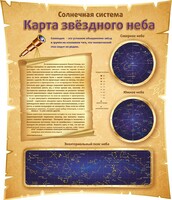 Стенд "Карта звездного неба" - fgospostavki.ru - Норильск