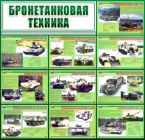 Стенд "Бронетанковая техника" - fgospostavki.ru - Норильск