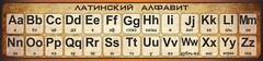 Стенд "Латинский алфавит" - fgospostavki.ru - Норильск