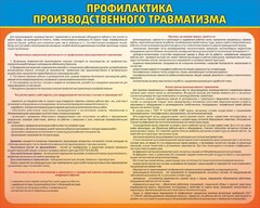 Стенд "Профилактика производственного травматизма" - fgospostavki.ru - Норильск