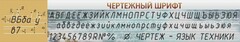 Стенд "Чертежный шрифт" - fgospostavki.ru - Норильск