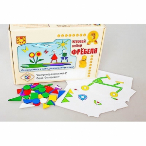 Игровой набор Фребеля "Конструктор плоскостной-2" (Серия "Эксперимент") - fgospostavki.ru - Норильск