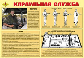 Плакат "Караульная служба" - fgospostavki.ru - Норильск