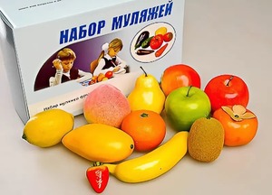 Набор муляжей фруктов - fgospostavki.ru - Норильск