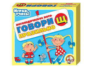 Лото логопедическое "Говори правильно Щ" - fgospostavki.ru - Норильск