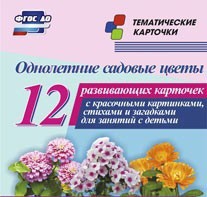 Тематические карточки "Однолетние садовые цветы" - fgospostavki.ru - Норильск