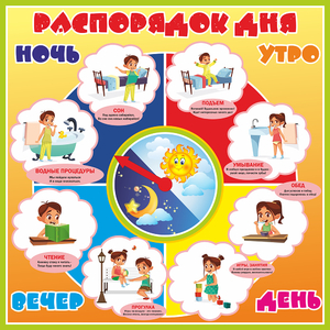 Стенд "Распорядок дня" - fgospostavki.ru - Норильск