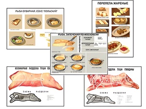 Плакаты ПРОФТЕХ "Кулинарные рецепты" (17 пл, винил, 70х100) - fgospostavki.ru - Норильск