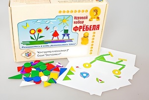 Игровой набор Фребеля "Конструктор плоскостной-2" (Серия "Эксперимент") - fgospostavki.ru - Норильск