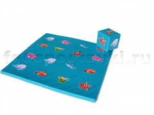 Игровой мат "Море" с кубиком - fgospostavki.ru - Норильск