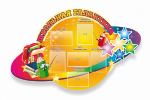Стенд "Школьная галактика" резной стенд - fgospostavki.ru - Норильск