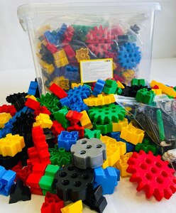 Конструктор Шестеренки (STEM Junior) 300 деталей  - fgospostavki.ru - Норильск