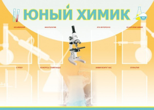 Стенд "Юный химик" Вариант 1 - fgospostavki.ru - Норильск