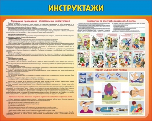 Стенд "Инструктажи" - fgospostavki.ru - Норильск