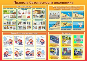 Стенд "Правила безопасности школьника" - fgospostavki.ru - Норильск