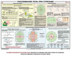 Плакат "Рассеивание пуль при стрельбе" - fgospostavki.ru - Норильск