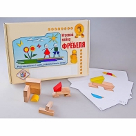 Игровой набор Фребеля "Конструктор деревянный без соединений-1" (Серия "Эксперимент") - fgospostavki.ru - Норильск