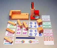 Игровой набор Фребеля "Календарь настольный" - fgospostavki.ru - Норильск
