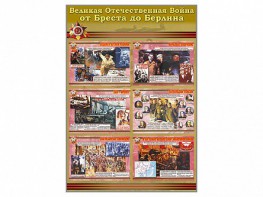 Стенды "Великая Отечественная война от Бреста до Берлина" - fgospostavki.ru - Норильск