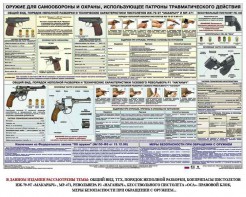 Плакат "Оружие ударно-травматического действия" - fgospostavki.ru - Норильск