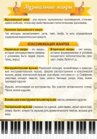 Стенд "Музыкальные жанры" - fgospostavki.ru - Норильск