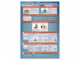 Стенд "Оказание первой помощи на воде" - fgospostavki.ru - Норильск