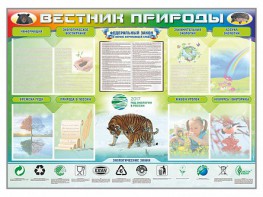 Стенд-уголок "Вестник природы" Вариант 1 - fgospostavki.ru - Норильск