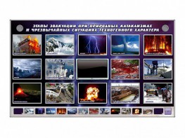 Многофункциональный интерактивный стенд-тренажер "Этапы эвакуации при природных катаклизмах и чрезвычайных ситуациях техногенного характера" - fgospostavki.ru - Норильск