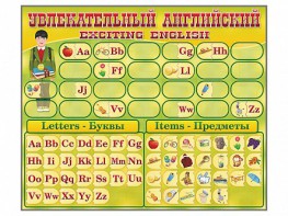Комплект оборудования "Английский алфавит" с комплектом тематических магнитов - fgospostavki.ru - Норильск