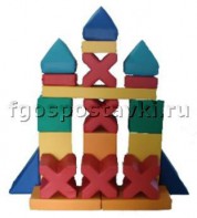 Мягкий модуль-конструктор "Башня" (21 элемент) - fgospostavki.ru - Норильск