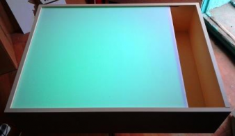 Планшет для рисования песком с RGB подсветкой (80х60 см) - fgospostavki.ru - Норильск