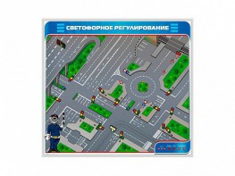 Электрифицированный магнитно-маркерный стенд "Светофорное регулирование" - fgospostavki.ru - Норильск