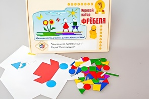 Игровой набор Фребеля "Конструктор плоскостной-1" (Серия "Эксперимент") - fgospostavki.ru - Норильск