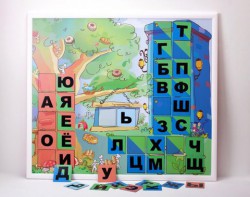 Магнитная доска "Город букв" - fgospostavki.ru - Норильск