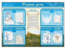 Стенд-уголок "Родная речь" - fgospostavki.ru - Норильск