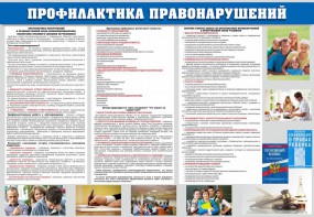 Стенд "Профилактика правонарушений" - fgospostavki.ru - Норильск