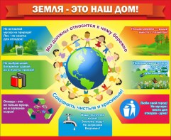 Стенд "Земля - наш дом" - fgospostavki.ru - Норильск