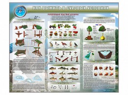 Стенд "Как выжить в суровых условиях" - fgospostavki.ru - Норильск