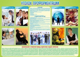 Стенд "Уголок профориентации" - fgospostavki.ru - Норильск