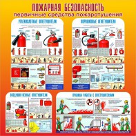 Стенд "Пожарная безопасность" Вариант 2 - fgospostavki.ru - Норильск