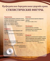 Стенд "Стилистические фигуры" Вариант 2 - fgospostavki.ru - Норильск