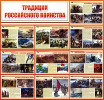 Стенд "Традиции Российского воинства" - fgospostavki.ru - Норильск