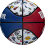 Мяч баскетбольный Wilson NBA All Team (размер 7, резина, тренировочный) - fgospostavki.ru - Норильск